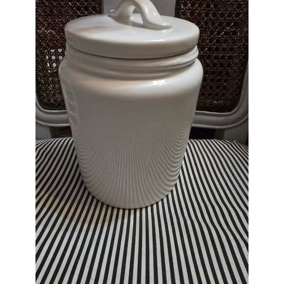 NWT Rae Dunn Scaredy Cat Halloween Canister - Picture 6 of 12